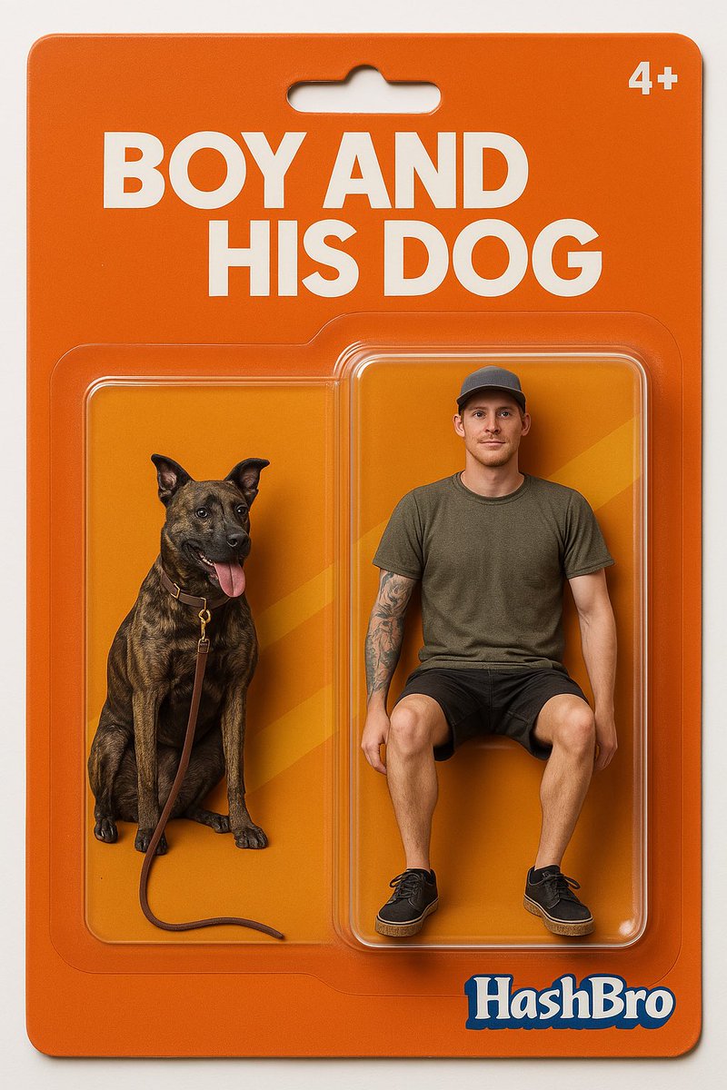 TOTTGLOBAL's tweet photo. HashBro’s “Boy AND His DOG” 40+ https://t.co/zd8xmE67OR