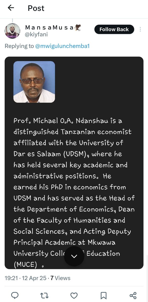 Mwigulu Nchemba, PhD tweet media