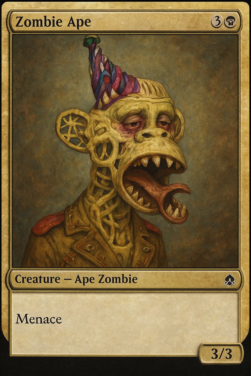 MagicMemeCards's tweet photo. Back when the NFT craze was HOT AF #magicmeme https://t.co/uw3vHlirty