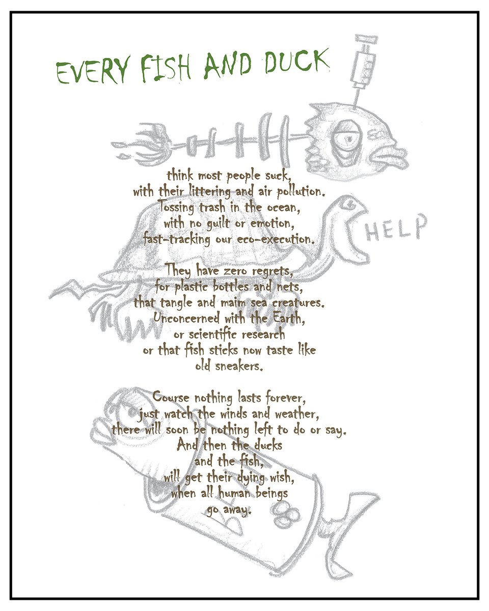 badmuleinc's tweet photo. #badmuleinc #badmulerag #poemsforkids #childrensbooks #childrensillustrations #thelonelybanjo #markroberts #funnystories #mikeandmolly
#poetry #poetrycommunity #badmuleragvol3 #shelsilverstein #saveseaturtles #savethefishies #waterpollution #dontlitter #savetheduck https://t.co/KYM8KBwigz