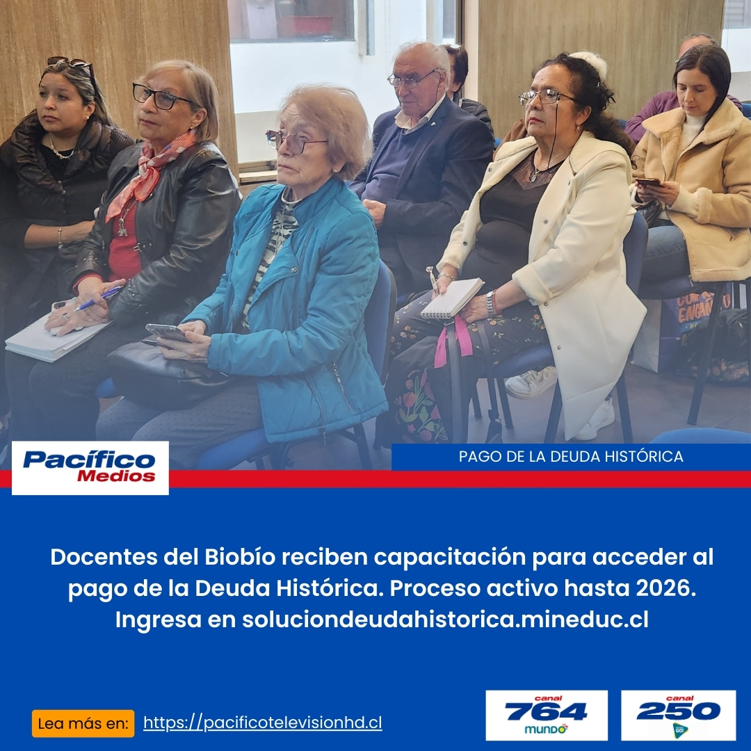 Docentes del Biobío se capacitan para cobrar Deuda Histórica pacificotelevisionhd.cl/?p=23626