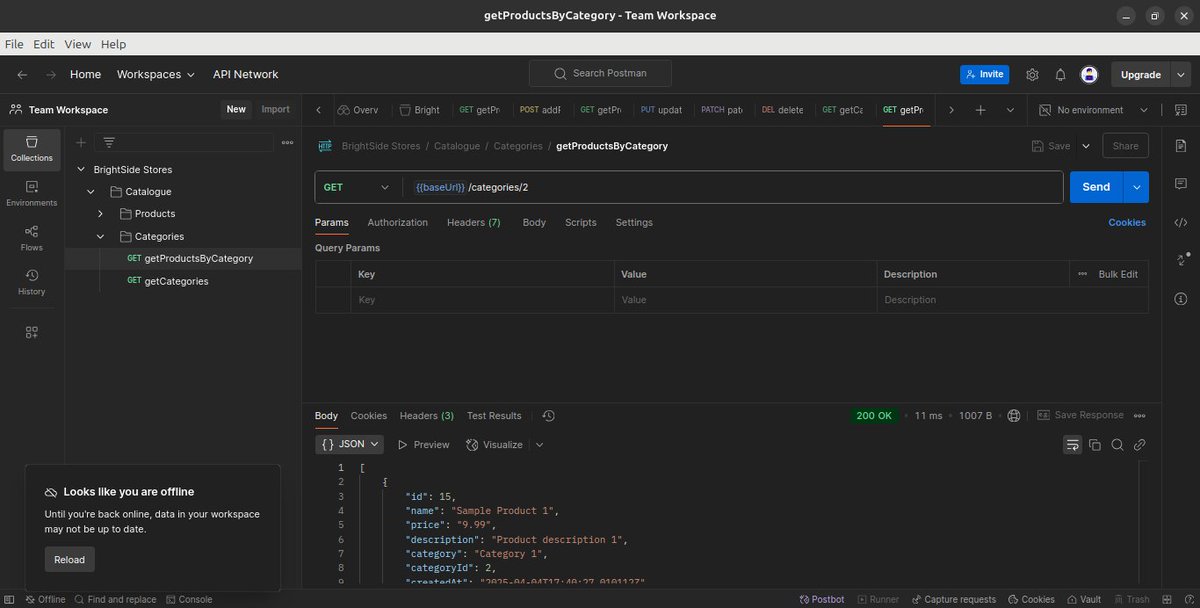Killercavin's tweet image. 📣 Dev update: Just added category & product endpoints to my latest project using @kotlin coroutines for async DB operations with @JetBrainsKtor .
Building in public keeps me accountable and moving forward. What are you working on today?
#Kotlin #KotlinDev #Ktor #API