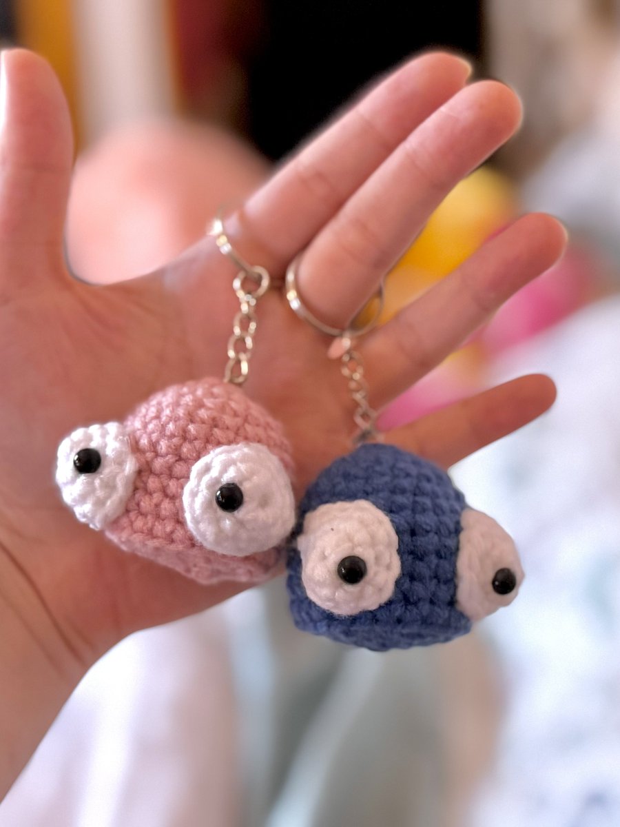 JaddeStudioArt's tweet photo. New Keychains🌷
The heads from R.E.P.O, you can find a free tutorial to do them in my Youtube Channel✨
Should I sell the keychains too? Please let me know if you would buy them or know of anyone that would🤍 https://t.co/XlfQpfOrXL