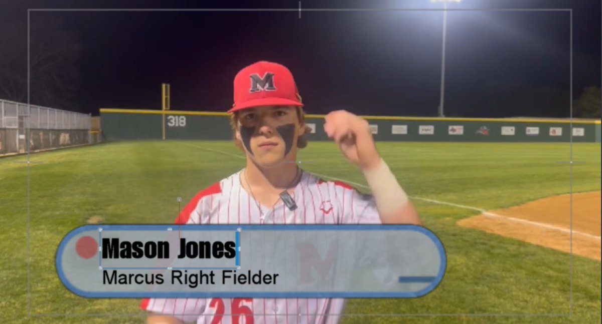 FridayNghtGlory's tweet photo. Kenny Matthews talks to Marcus Right Fielder Mason Jones after he hit the game winning double scoring two runs to beat crosstown rival Flower Mound 3-2 in the battle of Flower Mound https://t.co/XqOET7TbFh #txhssoftball #FNGsports https://t.co/H9S2OJAkzI