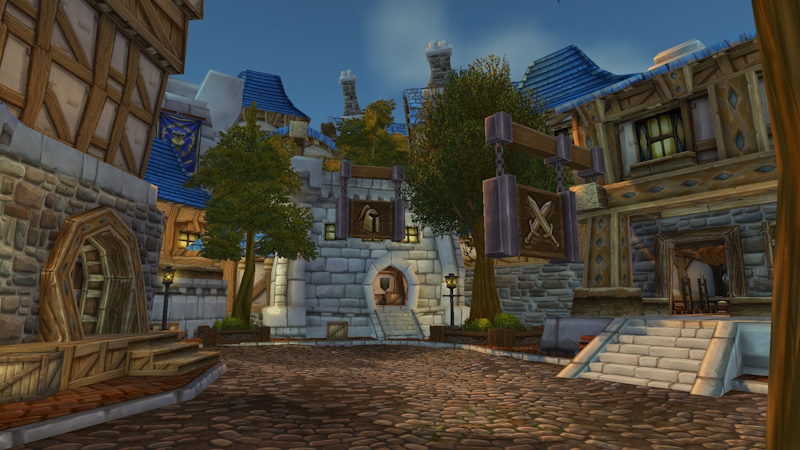 FluppenLizzy's tweet image. Happy Place  ☺️#Stormwind #Warcraft