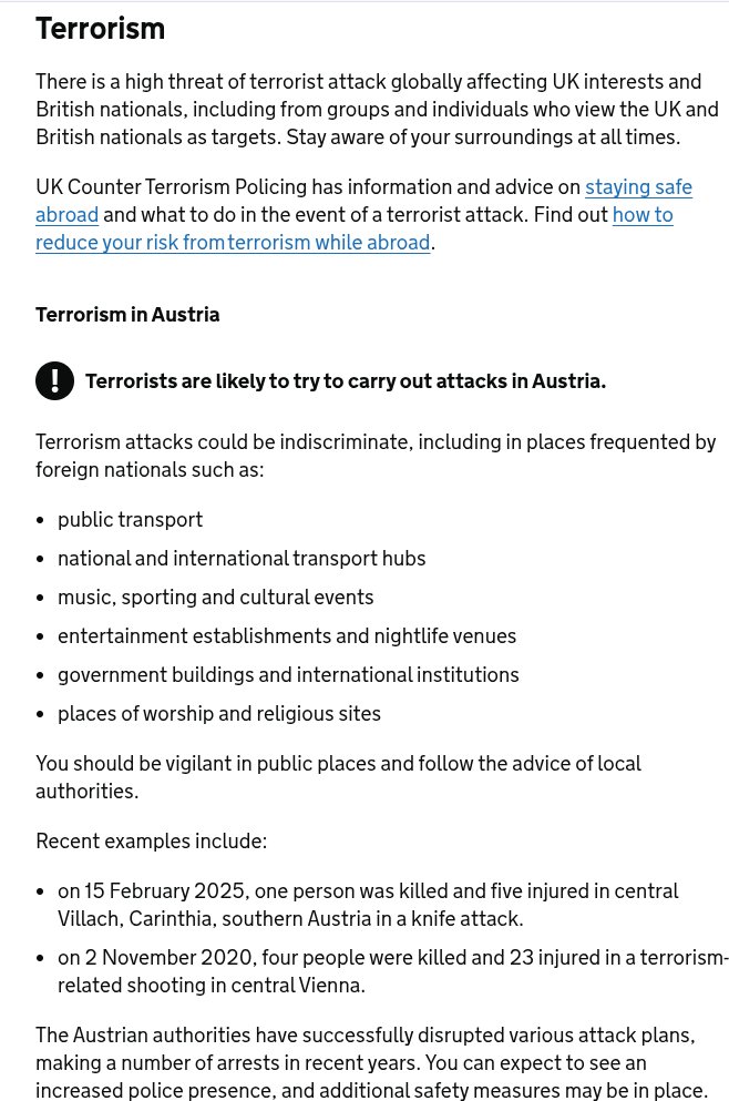 crochetjenny's tweet image. #Austria FCDO has updated it's travel advice
gov.uk/foreign-travel…