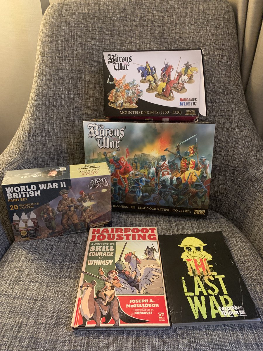 Djmaclure's tweet photo. Day 1255 of the #hobbystreak is a special one, as it was another trip to Salute in London for me. I played the latest version of The Barons' War and Infinity and picked up a few things, and it was a good time. #Salute52 #TheBaronsWar #InfinityMiniatures https://t.co/ECHmRhRkpC