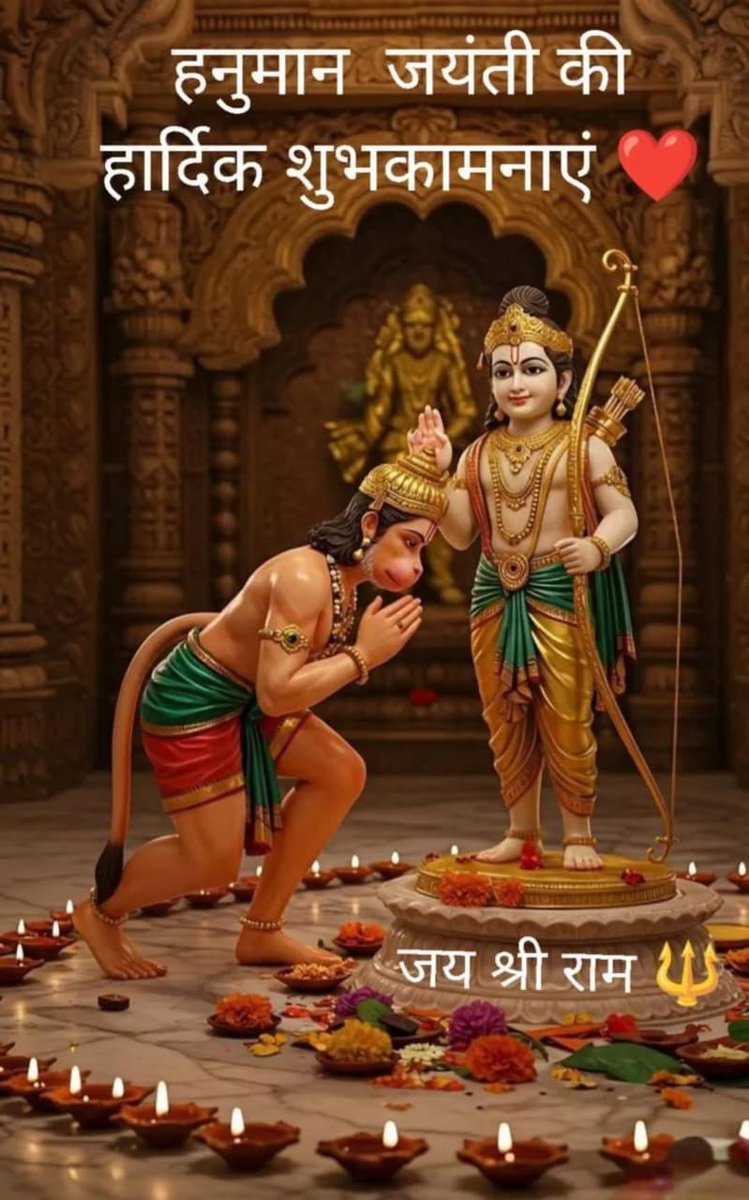 भक्ति हो दिल में, राम का नाम हो,
कंधे पर गदा, आँखों में ज्वाला हो।
जहाँ भी हो संकट, वहाँ तू काम आए,
ऐसे संकटमोचन, सबके मन भाए।

हनुमान जयंती की हार्दिक शुभकामनाएं!
जय श्री राम… जय बजरंगबली!