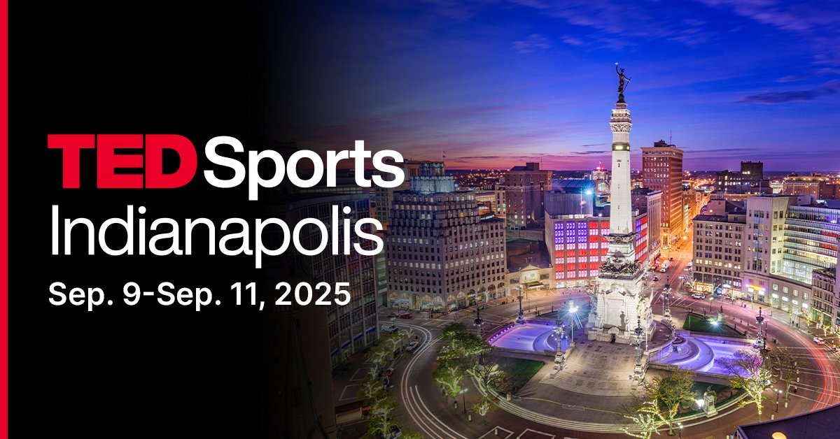 Visit Indy (@visitindy) on Twitter photo Introducing TEDSports Indianapolis—a first-of-its-kind sports conference bringing top minds and athletes to our city.
Follow @tedsportsindy for updates on speakers, tickets & more!
🔗 bit.ly/42EEIOS
<a href="/IndSportsCorp/">Indiana Sports Corp</a> Introducing TEDSports Indianapolis—a first-of-its-kind sports conference bringing top minds and athletes to our city.
Follow @tedsportsindy for updates on speakers, tickets & more!
🔗 bit.ly/42EEIOS
<a href="/IndSportsCorp/">Indiana Sports Corp</a>