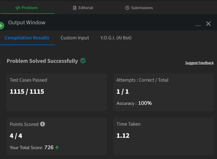 Mayank_kumar111's tweet photo. Day 149: Progress in programming built one small step at a time. With every bug squashed every concept.

@geeksforgeeks

#geekstreak2024 #dsa #learntocode #learndsa #160daysofcode #gfg #geeksforgeeks #CodingChallenge #162DaysOfCode #gfg160 #Day149 #CodeMastery #CodeExploration https://t.co/ADePv2rbUf