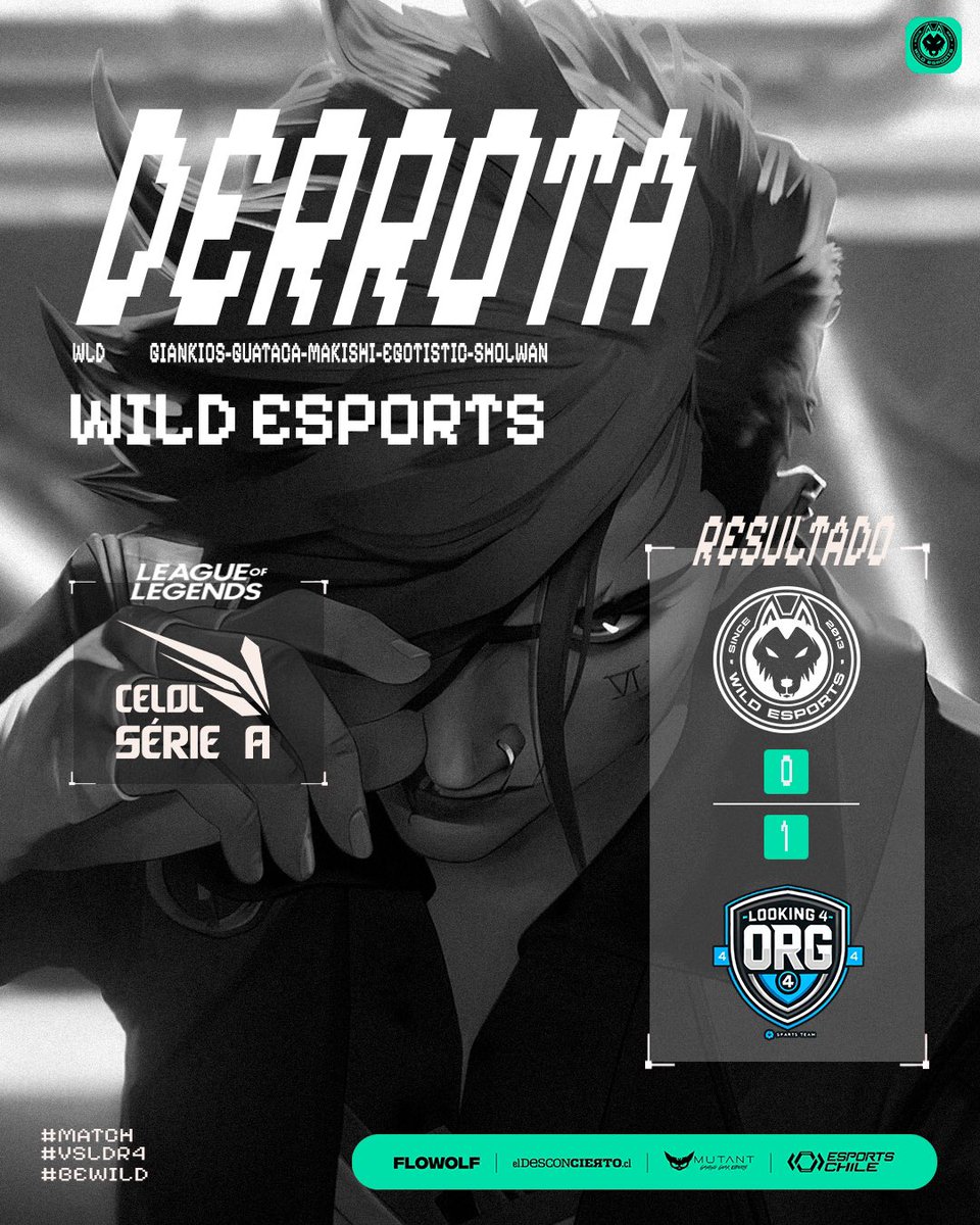 GGs al rival, nos vemos en la siguiente 🫶🏻
#BeWild 🐺