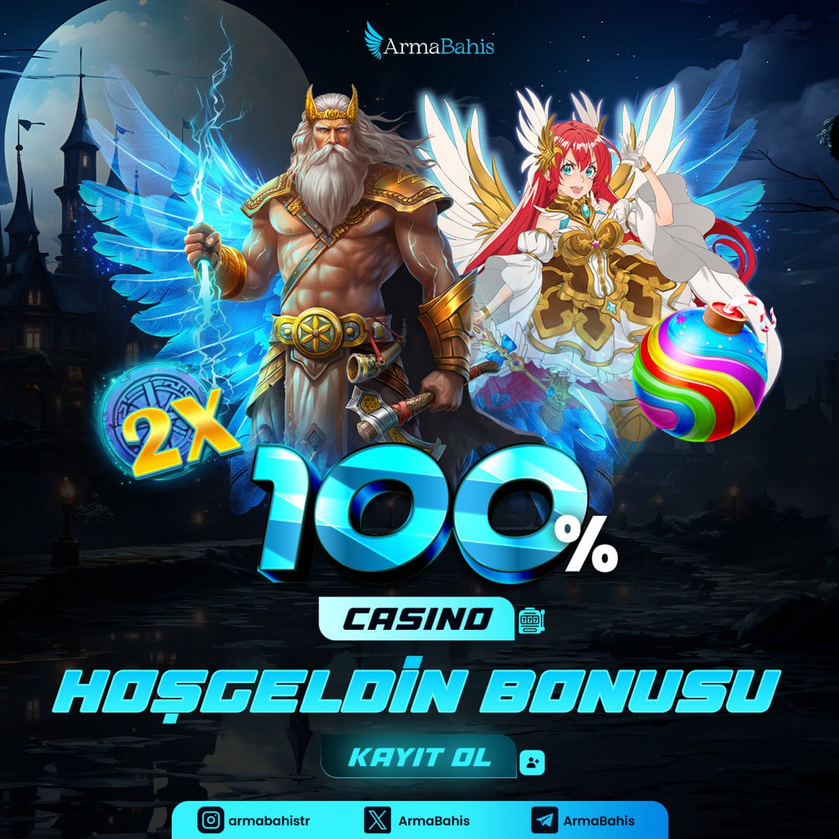 ArmaBahis's tweet photo. ⚠️ ŞOK ŞOK ŞOK ⚠️

🔥Armabahis kazandırıyor🔥

💠 500 TL Risksiz bahis
💠%25 Çevrimsiz yatırım bonusu
💠 %30 Anlık kayıp bonus

😎 ARMABAHİS’TE KAYBEDERKEN BİLE KAZANIYORSUN! 🏆

Kaybederken bile kazançlısın! Hemen katıl, fırsatları kaçırma! 🚀 #Armabahis #Bahis #Casino #Bonus https://t.co/rIYlnkLVEQ