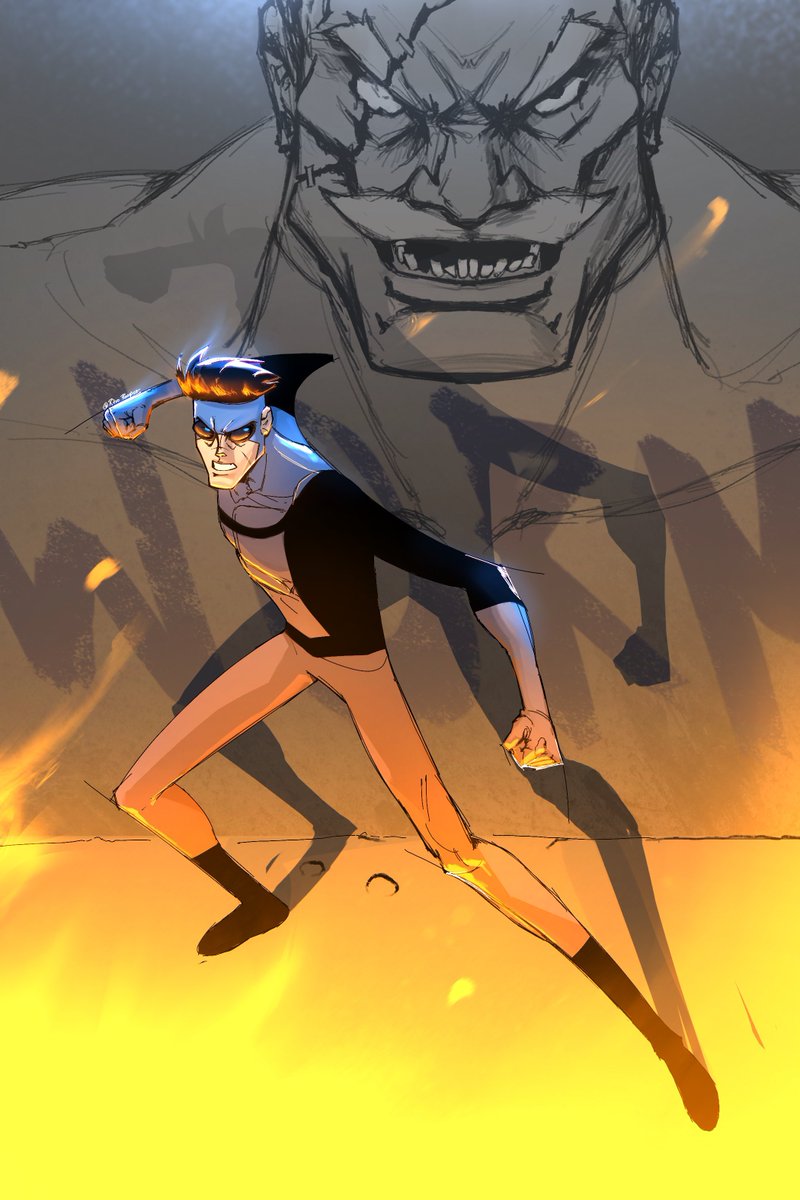 “Stand ready for my arrival, worm!”

 #Invincible