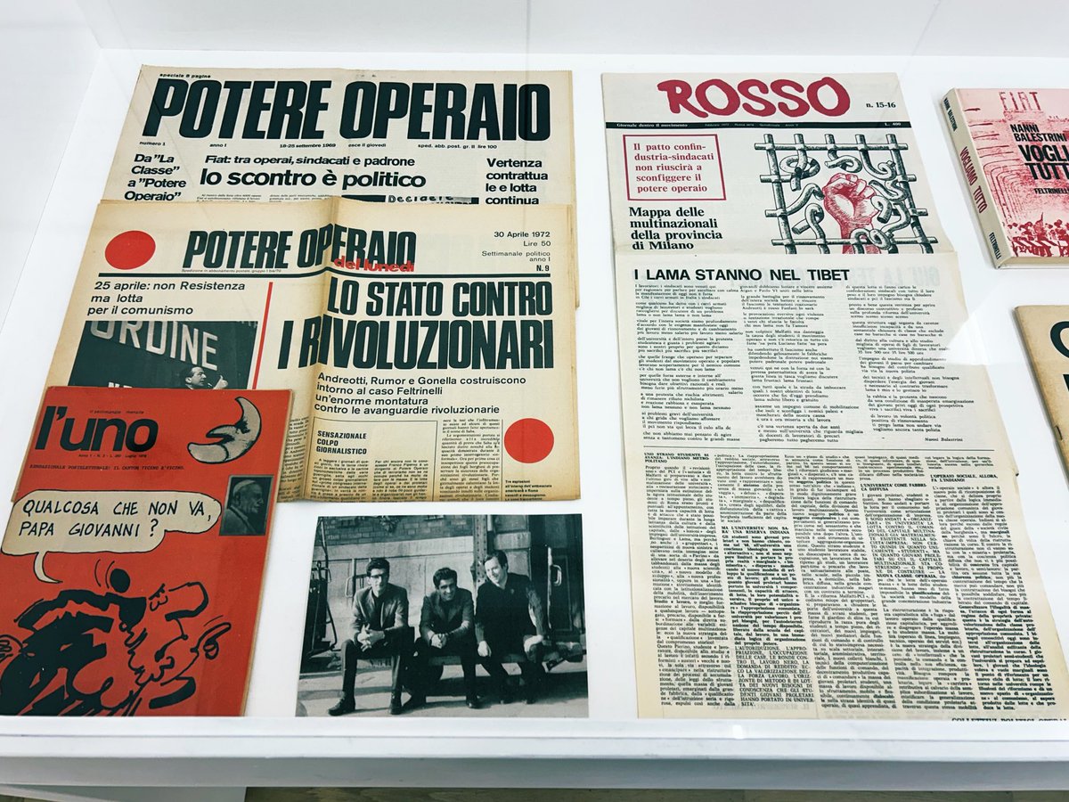 danflamini's tweet image. Nanni Balestrini. Una lunga primavera. #AFGallery #Bologna