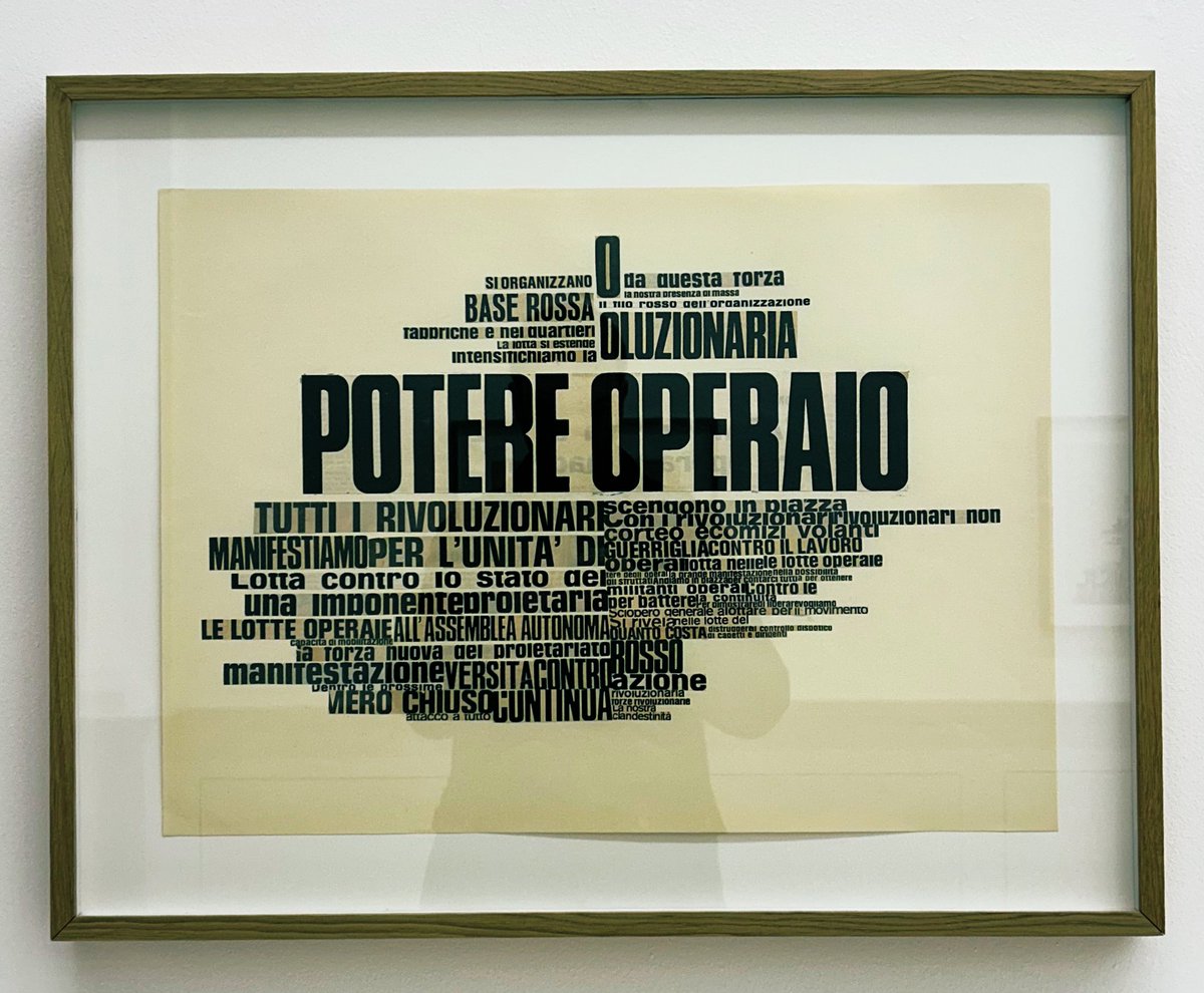 danflamini's tweet image. Nanni Balestrini. Una lunga primavera. #AFGallery #Bologna