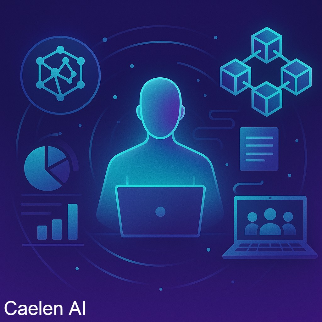 CaelenAI's tweet photo. CaelenAI is redefining how Web3 protocols access, automate, and act on data.
Fully managed AI agents. Cross-chain insights. Real-time intelligence.
Built on Solana. https://t.co/F9NeolkP1D