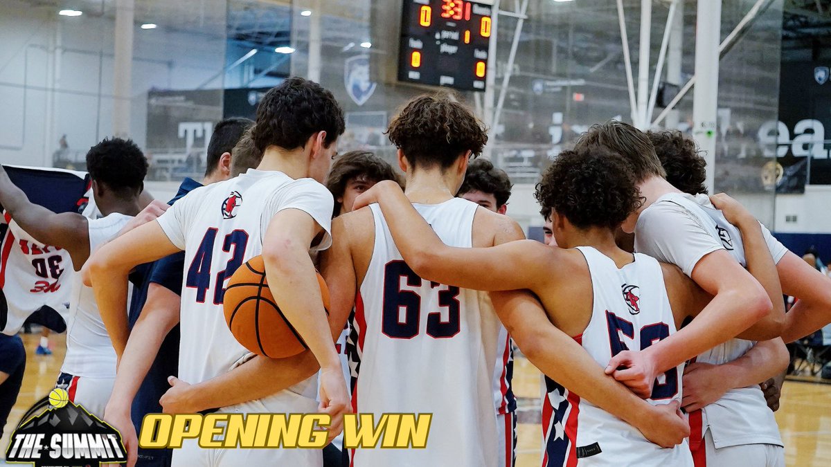 2027’s opening win <a href="/ZeroGravityXL/">ZGXL</a> #TheSummit defeating Team Takeoff. Lots of standout performances in the W‼️