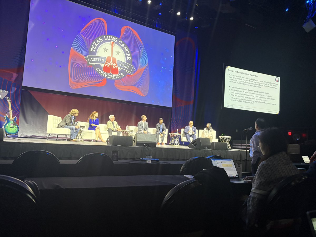 Kelly Mercier, Ph.D (@kellymercierph1) on Twitter photo An amazing discussion on MRD in clinical practice between the panel and <a href="/HosseinBorghaei/">Hossein Borghaei, DO</a> to understand the setting for which we could consider using plasma or tissue informed assays. <a href="/christine_lovly/">Christine Lovly, MD, PhD, FASCO</a> <a href="/drgandara/">David Gandara</a> <a href="/WadeIams/">Wade Iams</a> <a href="/PatelOncology/">Sandip Patel MD FASCO</a> <a href="/ChristianRolfo/">Christian Rolfo</a> <a href="/TLCconference/">TLC Conference</a> #TexasLung25 An amazing discussion on MRD in clinical practice between the panel and <a href="/HosseinBorghaei/">Hossein Borghaei, DO</a> to understand the setting for which we could consider using plasma or tissue informed assays. <a href="/christine_lovly/">Christine Lovly, MD, PhD, FASCO</a> <a href="/drgandara/">David Gandara</a> <a href="/WadeIams/">Wade Iams</a> <a href="/PatelOncology/">Sandip Patel MD FASCO</a> <a href="/ChristianRolfo/">Christian Rolfo</a> <a href="/TLCconference/">TLC Conference</a> #TexasLung25