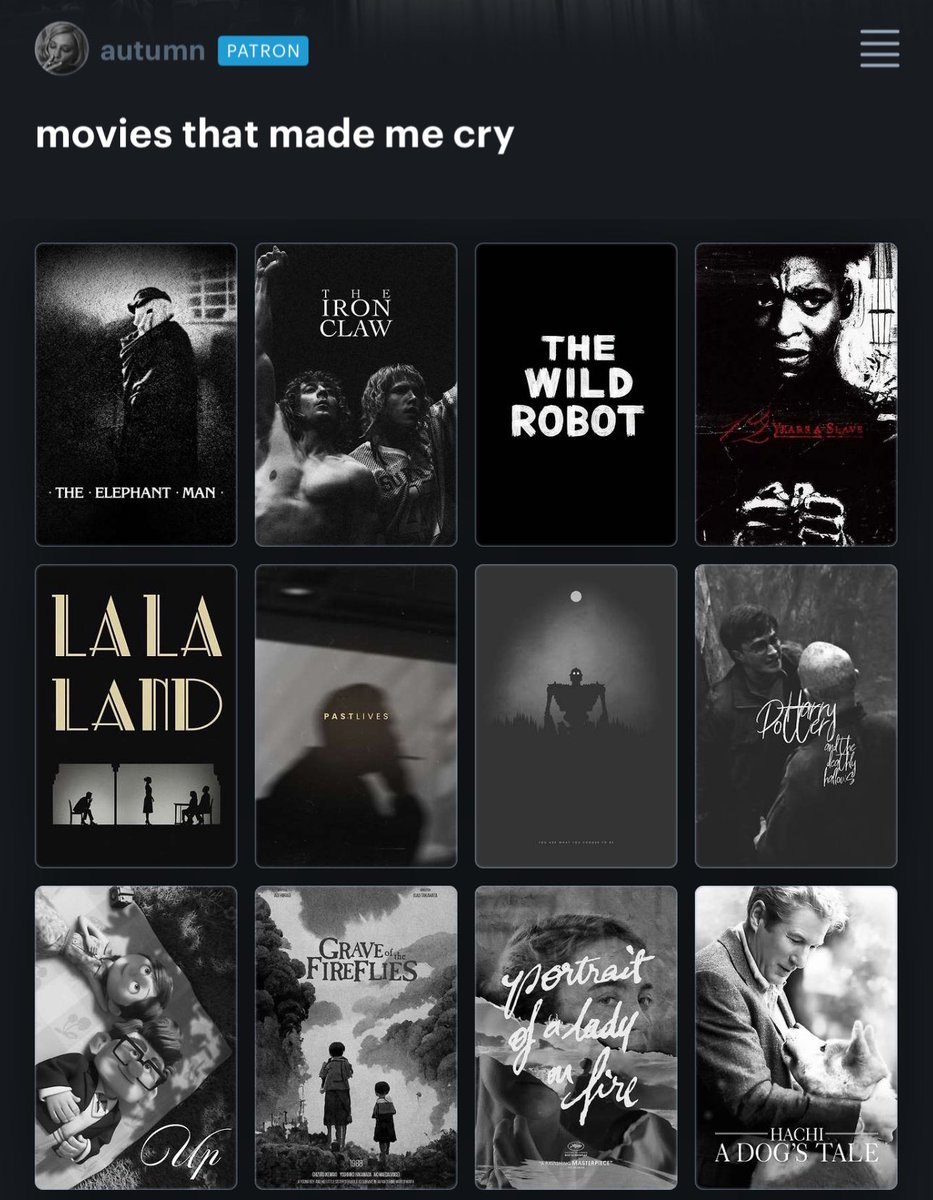 cateonfilm's tweet image. tell me a movie that have made you cry