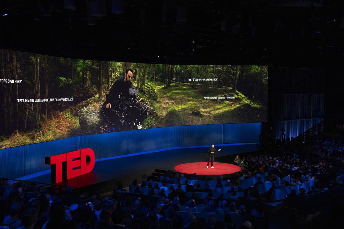 jasonzada's tweet image. Still catching my breath after an unforgettable week at TED 2025. I had the honor of giving a talk on storyworld building— highlighting how generative AI is unlocking new ways to create and the power of participation and interactivity within entertainment. I’ve spoken on many…