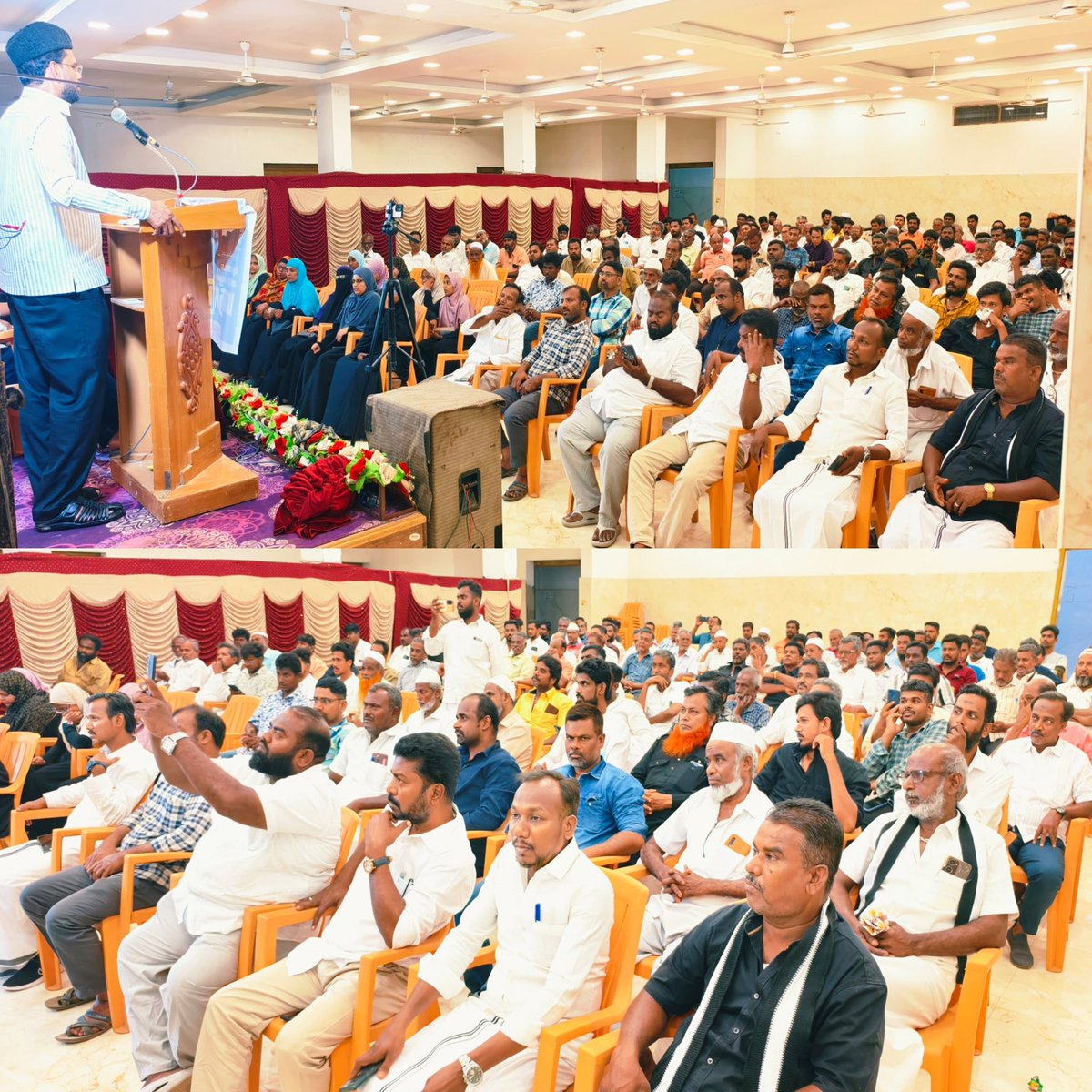 abdulsamadmmk's tweet image. வக்ப் ஒழிப்புச்சட்டத்தை ரத்து செய்ய கோரி மதுரையில் மமக சார்பில் மே 31 ஆம் தேதி நடைபெறும் இரட்டை கோரிக்கையை வலியுறுத்தி தென் மண்டல மாநாடு குறித்து மதுரையில் மாவட்ட செயல்வீரர்கள் கூட்டத்தில் கலந்து கொண்டு உரையாற்றினேன்.

#madurai #jawahirullamla #abdulsamadmla #WaqfAmendmentBill