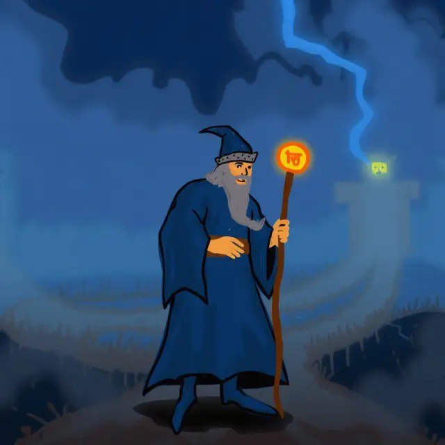 Through shadows and spikes, BTCWIZ stands unshaken, guiding to greatness.