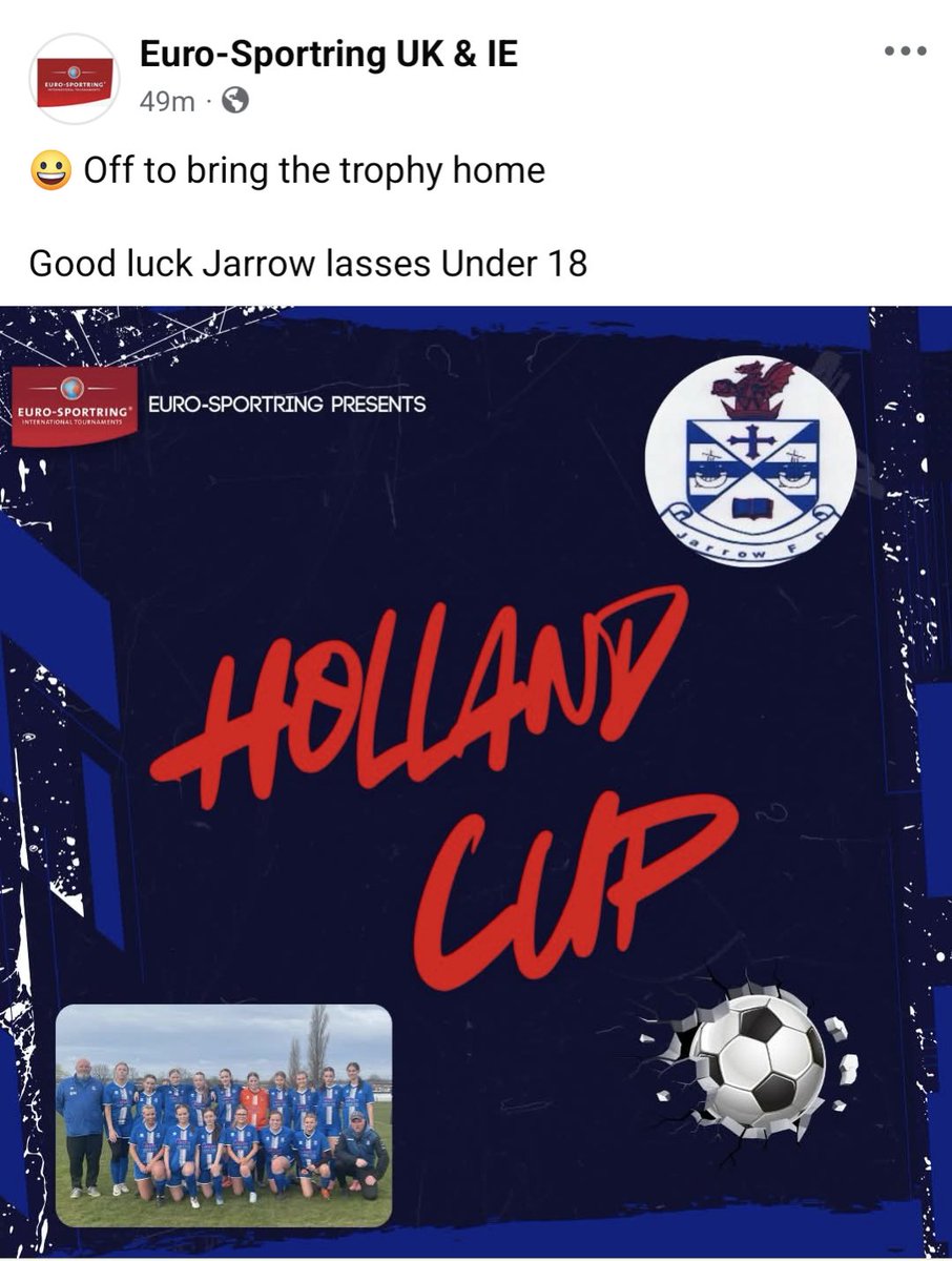 Jarrow Lasses U18’s tweet media