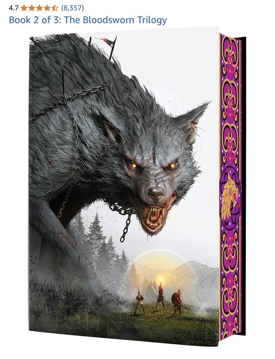 TeamNottsTV's tweet image. Why am I seeing nobody talk about these ABSOLUTE BEAUTIES!?
@JohnGwynne_ ‘s Bloodsworn Saga are getting sexy special editions and no one else seems to be losing their mind???