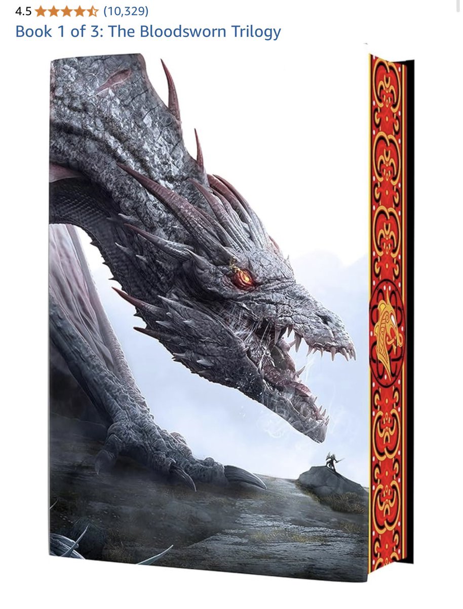 TeamNottsTV's tweet image. Why am I seeing nobody talk about these ABSOLUTE BEAUTIES!?
@JohnGwynne_ ‘s Bloodsworn Saga are getting sexy special editions and no one else seems to be losing their mind???