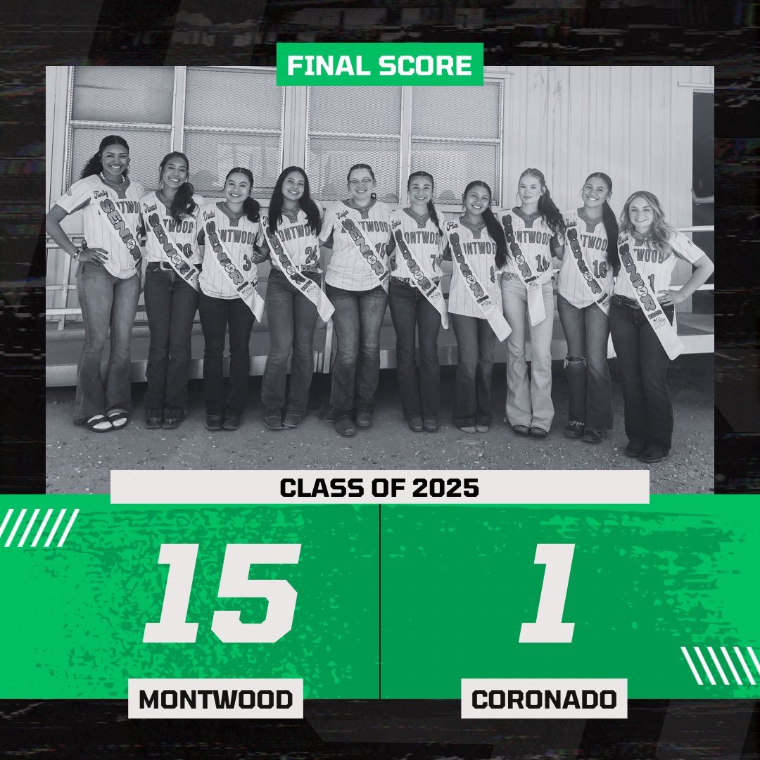 What a RAMtastic night last night! Rams grabbed a win and celebrated our graduating class of 2025 🎓💚

WP: P. Velez, 5 IP, 9 K’s

Top Hitters 💥
S. Sandoval 2-3, Dbl &amp; 2RBIs
I. Salazar 2-2, Dbl
N. Heredia 4-4, 3 Dbls &amp; 8 RBIs
L. Rodriguez 2-3, Dbl

#HornsUp🤘🏽 #TheLastDance