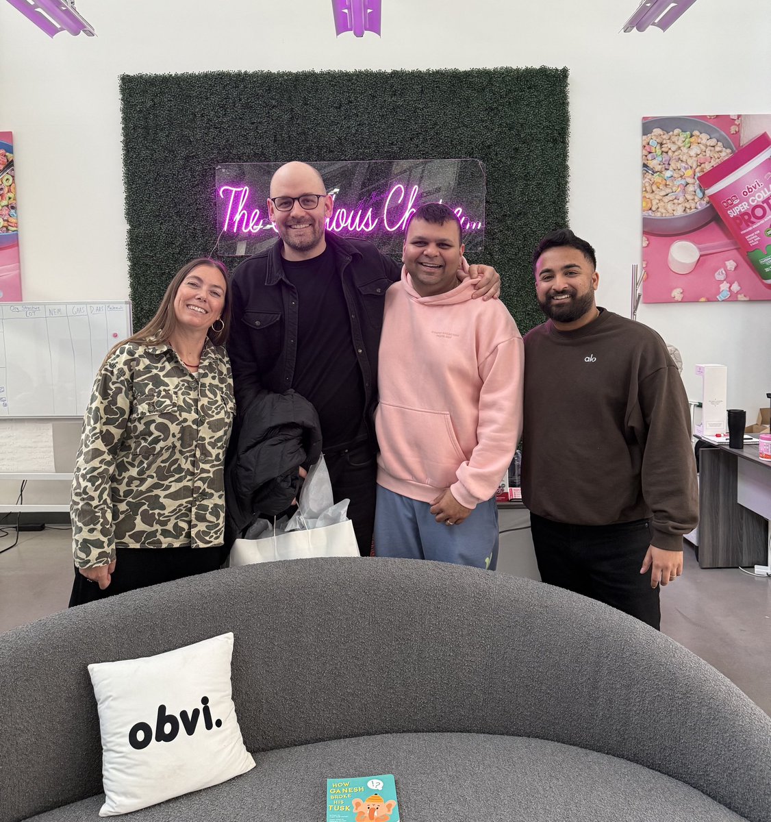 Great hangs this week with the crew <a href="/chewonthisdtc/">Chew On This - Digestible DTC Content</a> and <a href="/gorgiasio/">Gorgias 📨</a> chatting about #AI and #CX magic! Thanks for the love <a href="/obviceo/">Ron Shah</a> and <a href="/ashvinmelwani/">Ash</a>—looking forward to this episode! ❤️