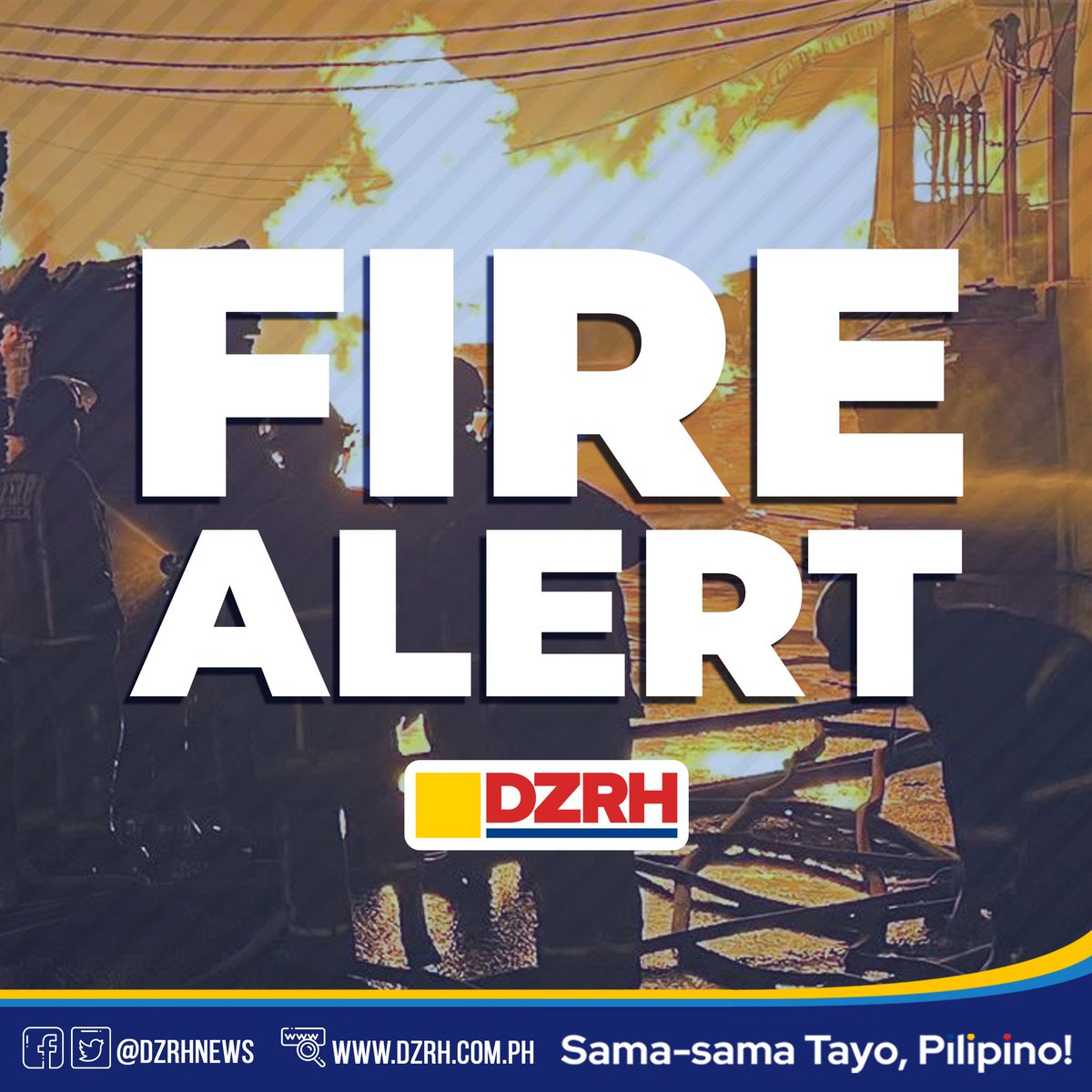 dzrhnews's tweet photo. Sunog sa residential area sa Brgy. Obrero, Quezon City, nakataas na sa ika-3 alarma #FirePH #FireAlert https://t.co/vIF85cJt6s