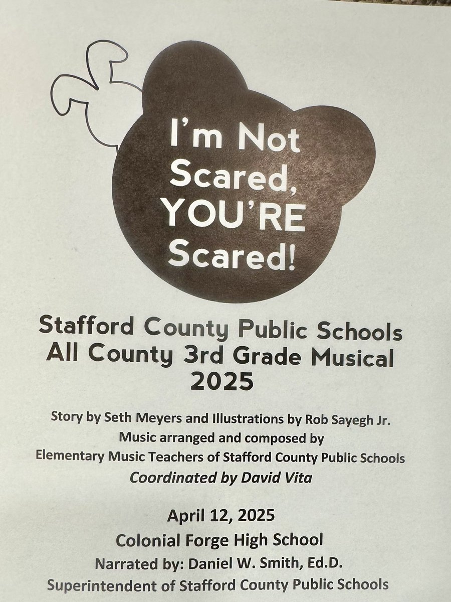 Our 3rd graders were AMAZING today! The #StaffordSchools Fine Arts  Festival is all weekend 11-4pm at CFHS come join us! Wildcat Beats perform at 2:30 pm today! #EmpoweredToSucceed