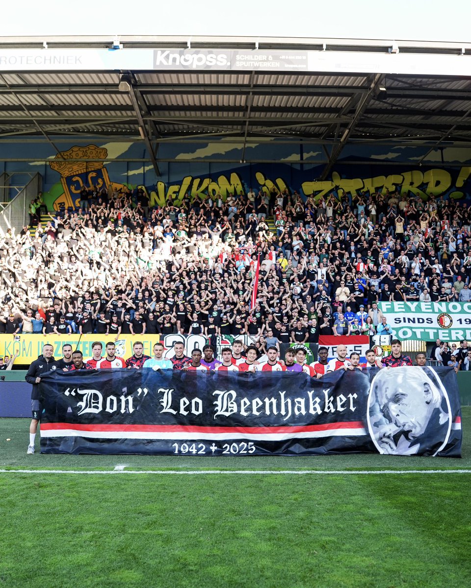 Namens de hele Feyenoord-familie:

Rust in vrede, Don Leo