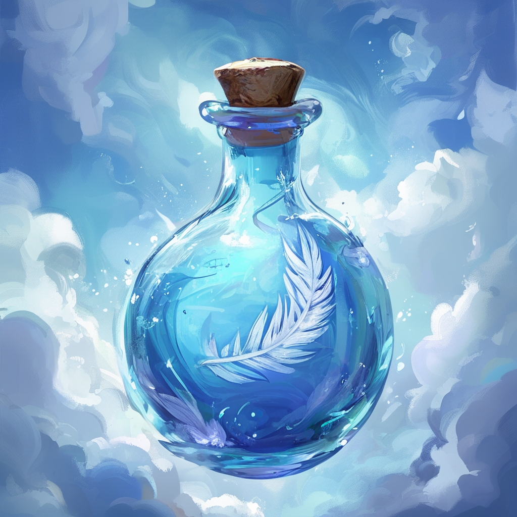 Potion of Sky Striding 💭

Walk the skies with the Potion of Sky Striding, Glide effortlessly for an hour perfect for daring adventurers! DnD ✨

#dnd #dungeonsanddragons #battlemap #dndmap #sketchbook  #dndart #DnDcharacter #commissionsopen #DnD #TTRPGs #dnd5e
