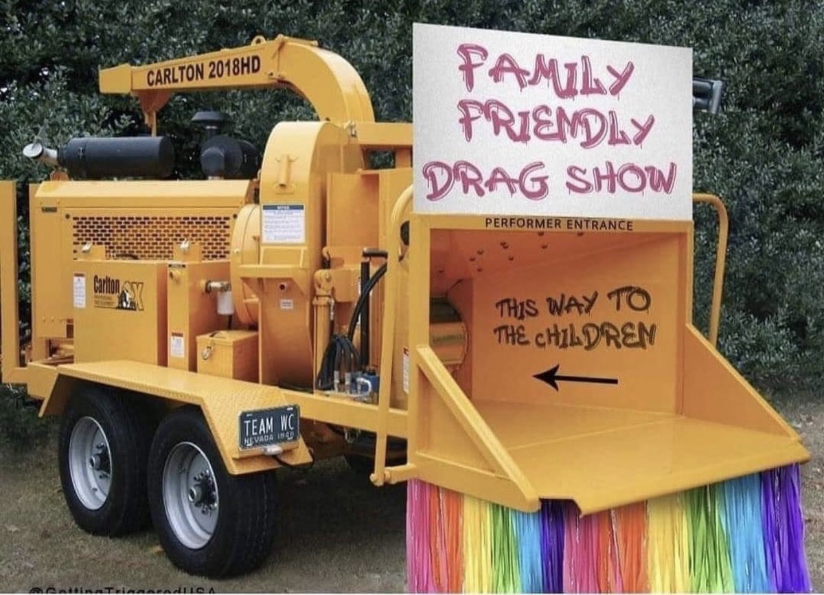In my opinion this is where all of the drag queens wanting to perform for little kids need to go. Do you agree?