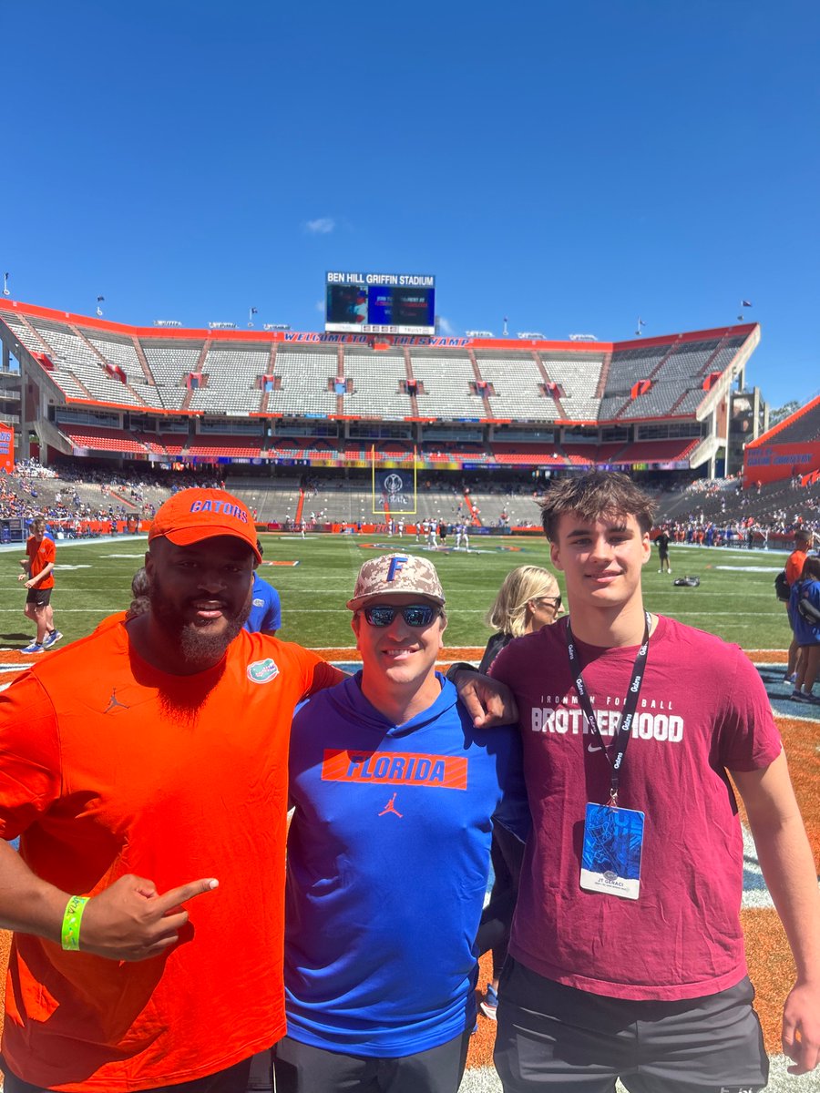 JT Geraci (@jt_geraci) on Twitter photo Blessed to receive an offer to University of Florida!
<a href="/GatorsFB/">Florida Gators Football</a> <a href="/russcallaway/">Russ Callaway</a> <a href="/KalebJ72/">Kaleb Johnson</a> <a href="/CoAcHKeLZZz3/">Markell Harrison</a> <a href="/damehova9/">Damon Simmons</a> @cody_high <a href="/RivalsFriedman/">Adam Friedman</a> <a href="/BobbyDeren/">Bobby Deren</a> <a href="/adamgorney/">Adam Gorney</a> <a href="/ChadSimmons_/">ChadSimmons</a> <a href="/TomLoy247/">Tom Loy</a> @tomluginbill @craighaubert <a href="/mfarrellsports/">Mike Farrell</a> Blessed to receive an offer to University of Florida!
<a href="/GatorsFB/">Florida Gators Football</a> <a href="/russcallaway/">Russ Callaway</a> <a href="/KalebJ72/">Kaleb Johnson</a> <a href="/CoAcHKeLZZz3/">Markell Harrison</a> <a href="/damehova9/">Damon Simmons</a> @cody_high <a href="/RivalsFriedman/">Adam Friedman</a> <a href="/BobbyDeren/">Bobby Deren</a> <a href="/adamgorney/">Adam Gorney</a> <a href="/ChadSimmons_/">ChadSimmons</a> <a href="/TomLoy247/">Tom Loy</a> @tomluginbill @craighaubert <a href="/mfarrellsports/">Mike Farrell</a>