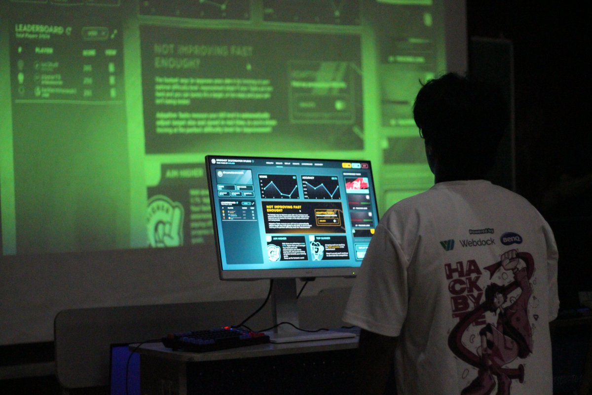 HackbyteTPC's tweet image. Can you name one mini-event at #hackbyte that looked straight out of sci-fi movie 👀📝
The HackByte tshirts really shining out here !!
Inspired by GameBugBounty at @BitByte_IIITDMJ 🙏✔ @prabalpsingh71