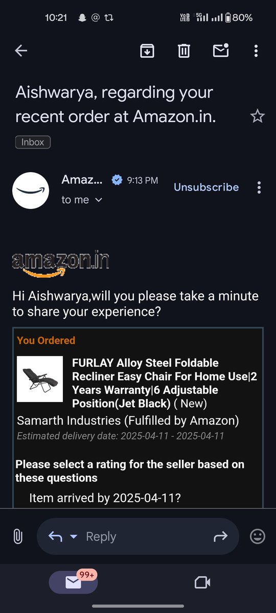 Aish3112's tweet photo. @AmazonHelp What is happening @amazonIN @AmazonHelp?? Are you serious?? I haven't received my product and you want feedback!! What new scam is this? Are your team and processes not aligned? https://t.co/7ei5OyBzpQ