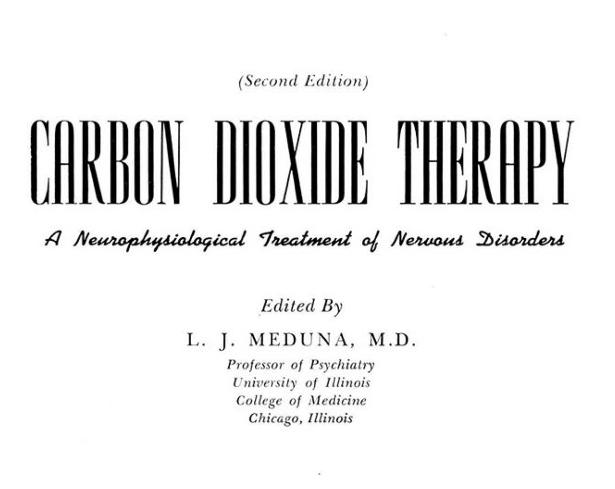 Conditions reported to improve with increased levels of carbon dioxide: 

Anxiety, alcoholism, allergy, anorexia, asthma or shortness of breath, compulsion, constipation, concentration difficulties, cephalgia, cardiac disturbance, depression, dependency, diarrhea, dizziness and