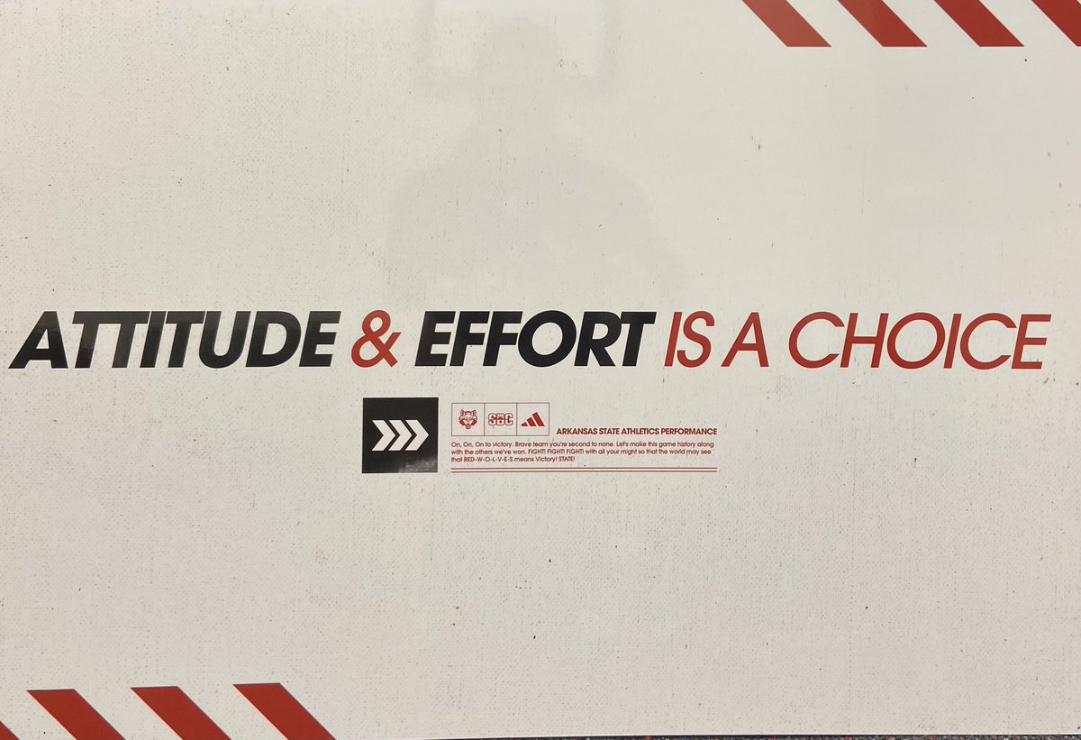 “How can someone not give 100%, when it’s 100% their choice?” -Jerry Rice 
🐺 ⬆️