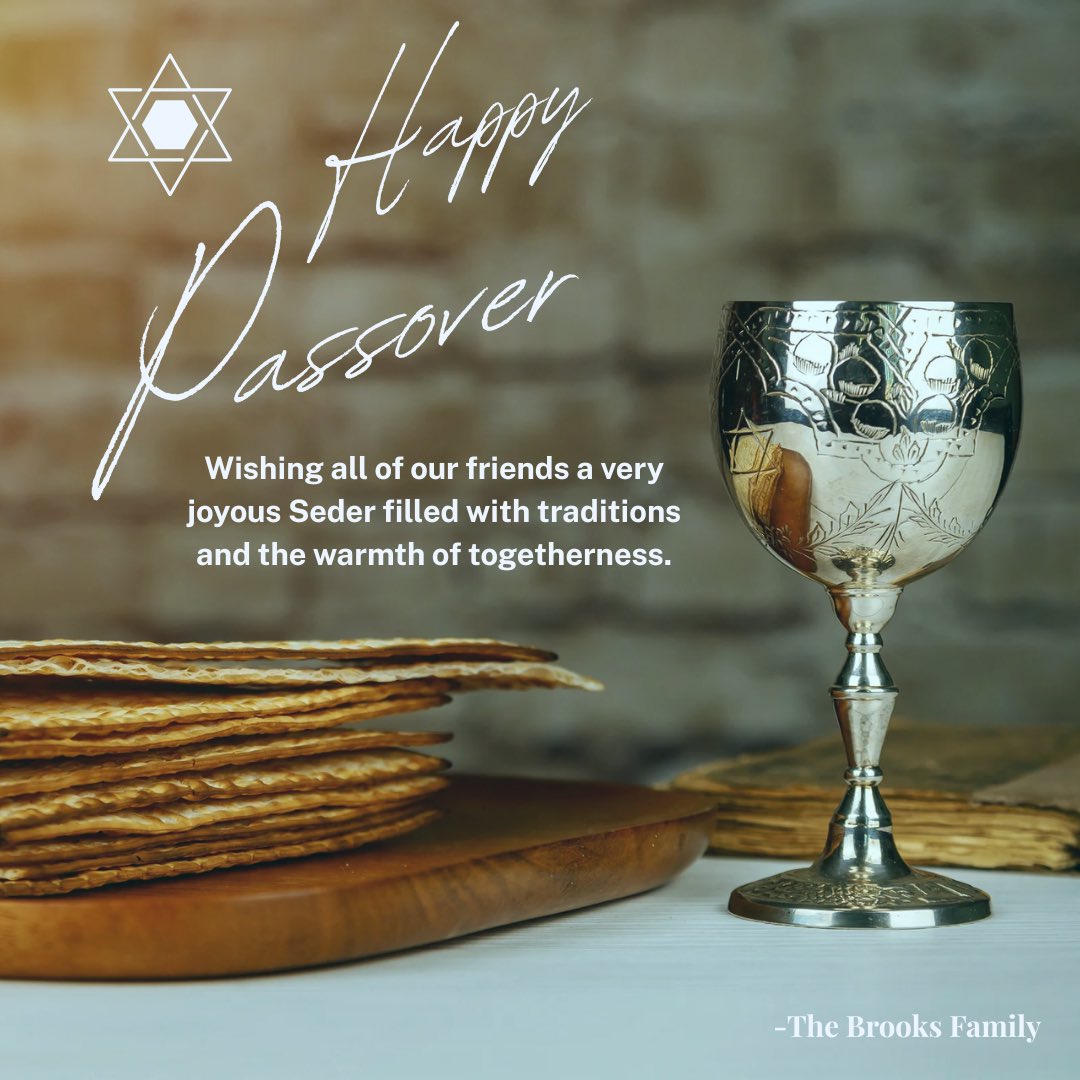 It’s almost time for matzah and kugel! We hope everyone celebrating our miraculous exodus from Egypt has a wonderful Seder.