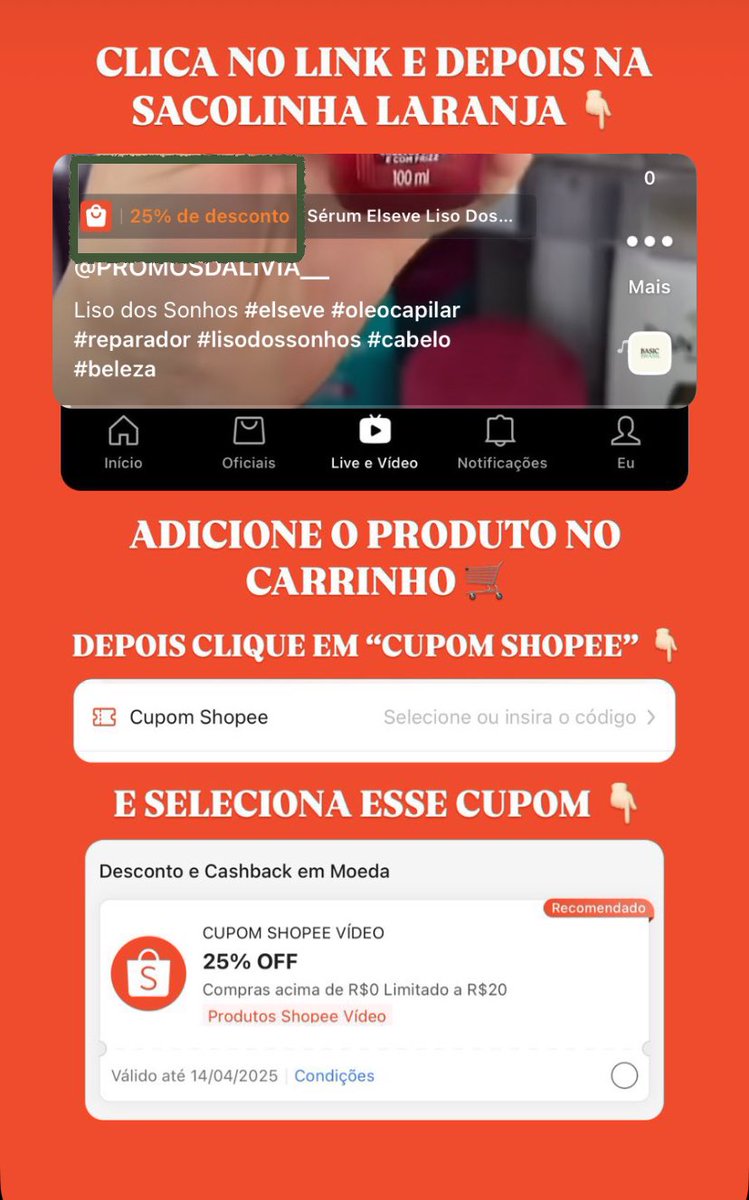 Livia20105571's tweet photo. 🚨 BUUUG DA NUTELLA PARA VOCÊS, CORRREEEEEEE

Creme de Avelã Nutella 650gr - Original

R$35,99

‼️como comprar: clique na sacola ou no banner do anúncio do vídeo, aplique o cupom quando for finalizar a compra em ‘CUPOM SHOPEE’

🔗 https://t.co/o41Q8k8REG

#BBB25 https://t.co/6GDc95npvG