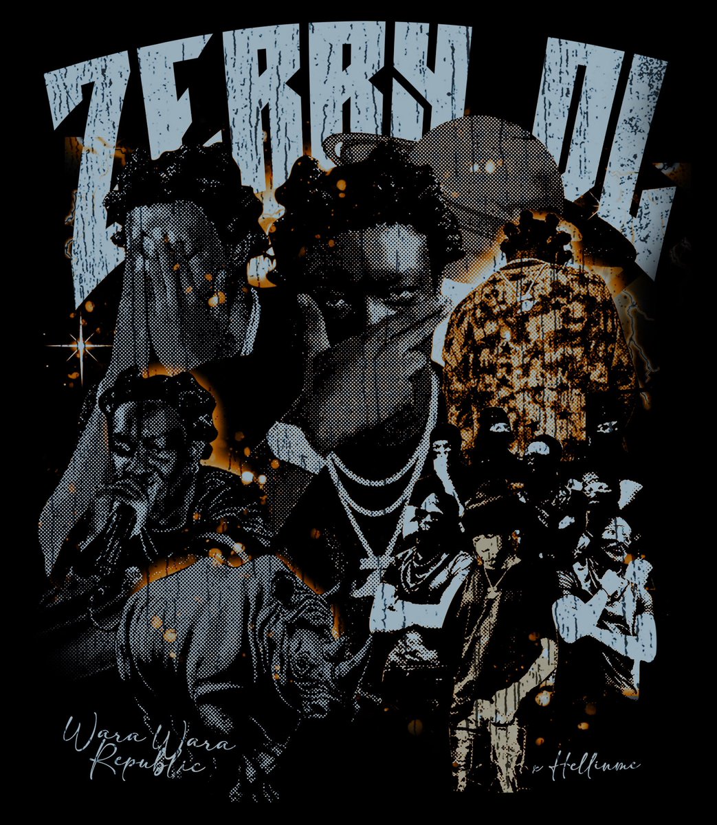 DirectorLim01's tweet image. Made the hardest Tee for Wara Republic @zerrydlegendary which this could be a official Tee for Wara Republic
