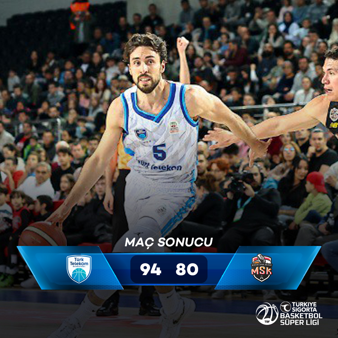 Evimizde galibiyet bizim! 💪

Maç sonucu: Türk Telekom 94 - 80 Mersin Spor

#AnkaraBasketbolu
#Kaizen
#WeAreHereForAReason