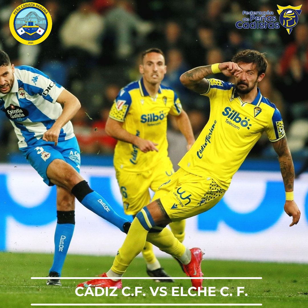 💪🏽A dejarlo todo ante el líder <a href="/elchecf/">Elche Club de Fútbol</a> 🟢⚪
Nuestro <a href="/Cadiz_CF/">Cádiz Club de Fútbol</a> 🟡🔵 enfrenta un partido Fundamental de cara a sus aspiraciones por un Playoff de Acenso🔝

#cadizelche #cadizcf #cadiz #elche #panama #pcadistapanama #cadistasenpanama #laligahypermotion #futbol #fypシ