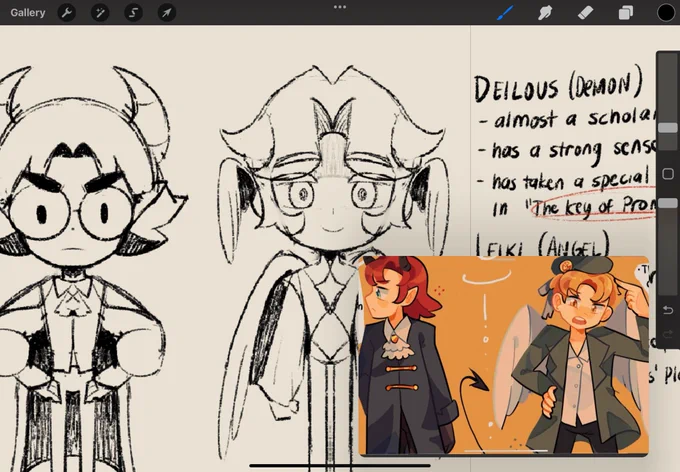 Redesigning my angel x demon yaoi from 2020🤭 #oc

Expect to see a bit more of them soon~! 