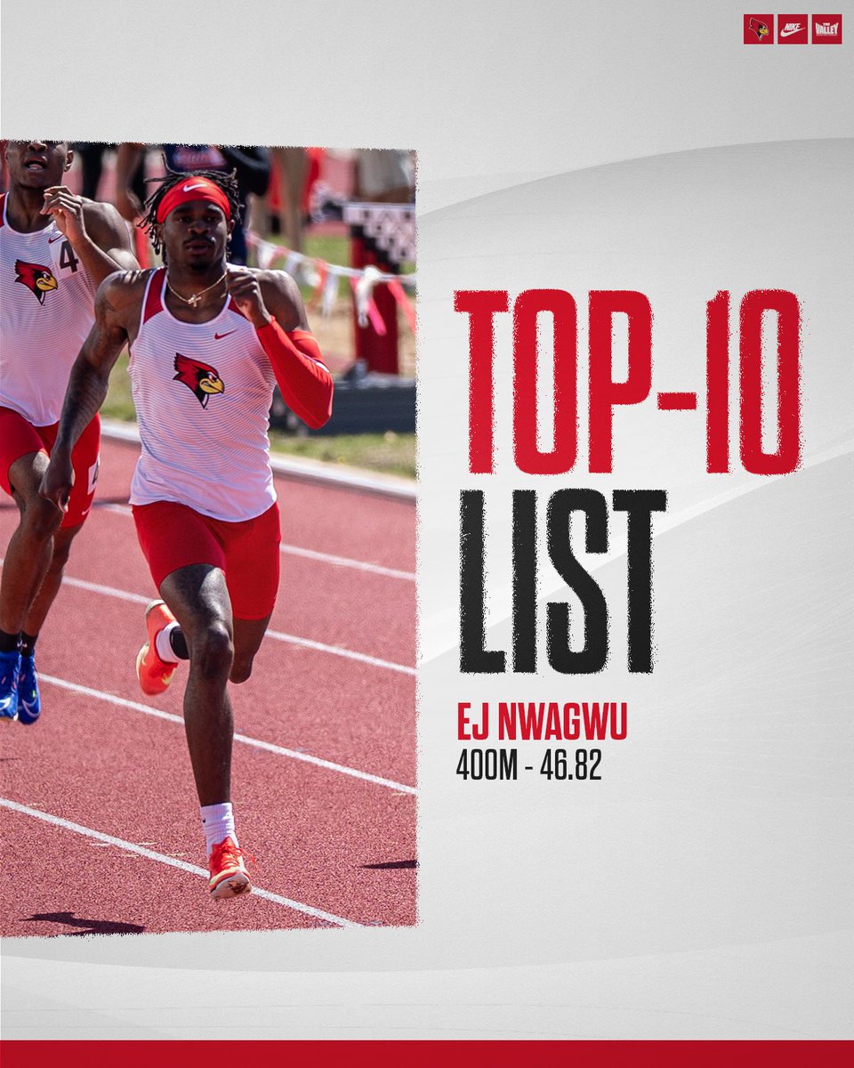 YESSIR EJ‼️😤

EJ adds another top-10 time with a mark of 46.82 in the 400m!