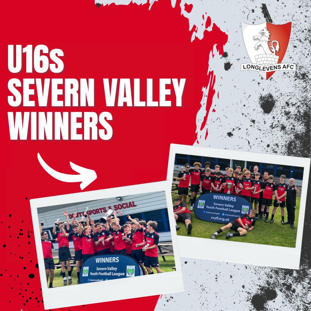 Longlevens AFC (@longlevensafc) on Twitter photo Another one, you’re joking ⚽️👏🏼
Congratulations to our Under 16 Lions on winning <a href="/SevernValleyYFL/">Severn Valley YFL ⚽️</a> Under 16 Division A this morning following a 4-0 win against <a href="/HeartofGlosFC/">HeartofGloucesterFC</a> ⚽️
Up the Levens ❤️🖤 Another one, you’re joking ⚽️👏🏼
Congratulations to our Under 16 Lions on winning <a href="/SevernValleyYFL/">Severn Valley YFL ⚽️</a> Under 16 Division A this morning following a 4-0 win against <a href="/HeartofGlosFC/">HeartofGloucesterFC</a> ⚽️
Up the Levens ❤️🖤