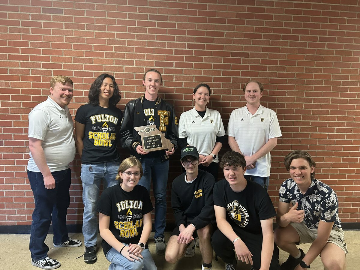 Fulton HS Scholar Bowl tweet media